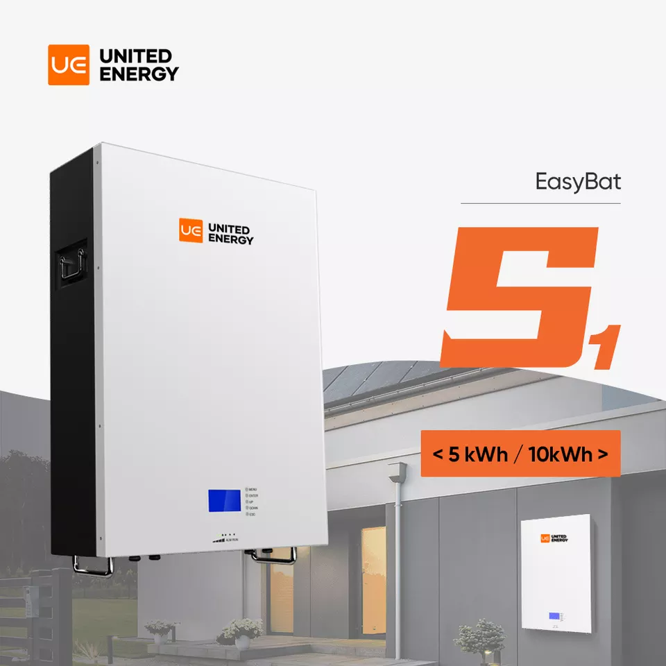 United Energy Powerwall-lithiumbatterij 48 volt 100Ah 200Ah 5Kwh 10Kwh