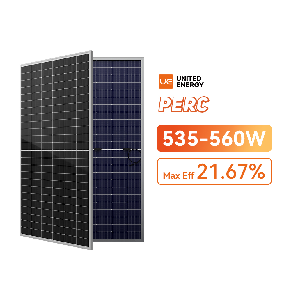 Industrieel bifaciaal zonnepaneel van 550 watt te koop 535-560W