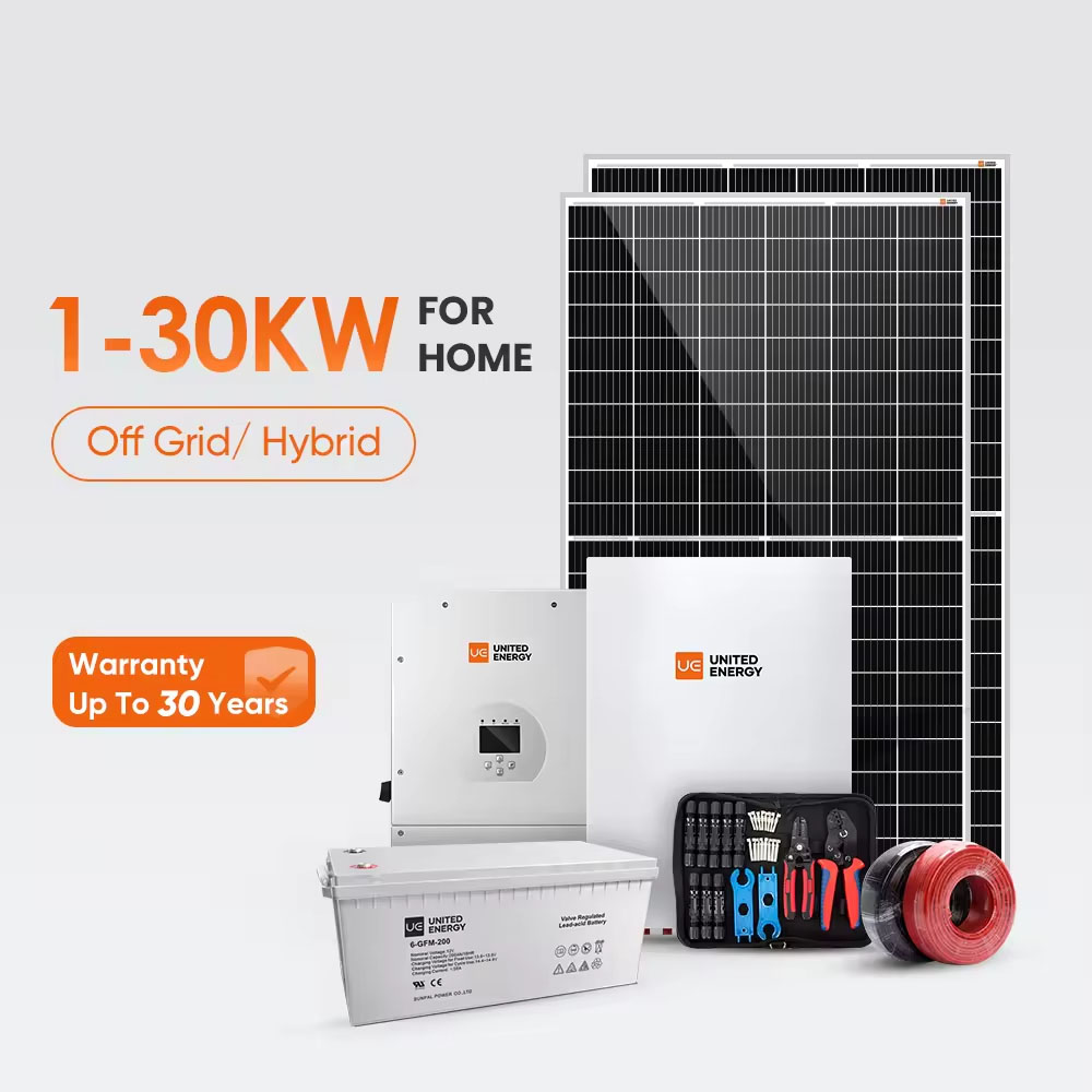 Off-grid 30 kW PV-systeemoplossingen